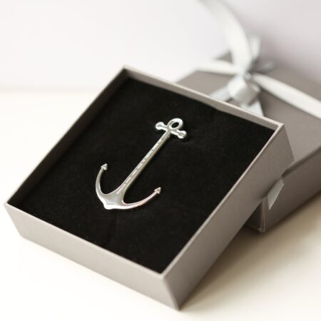 Personalised Book Anchors: 1 - Silver - Bookmarks By Gift Moments