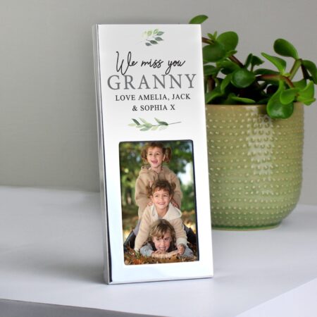 Personalised Botanical 2x3 Photo Frame: 2 - Photo Frames By Gift Moments