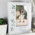 Personalised Botanical 6x4 Box Photo Frame: 1 - Photo Frames By Gift Moments