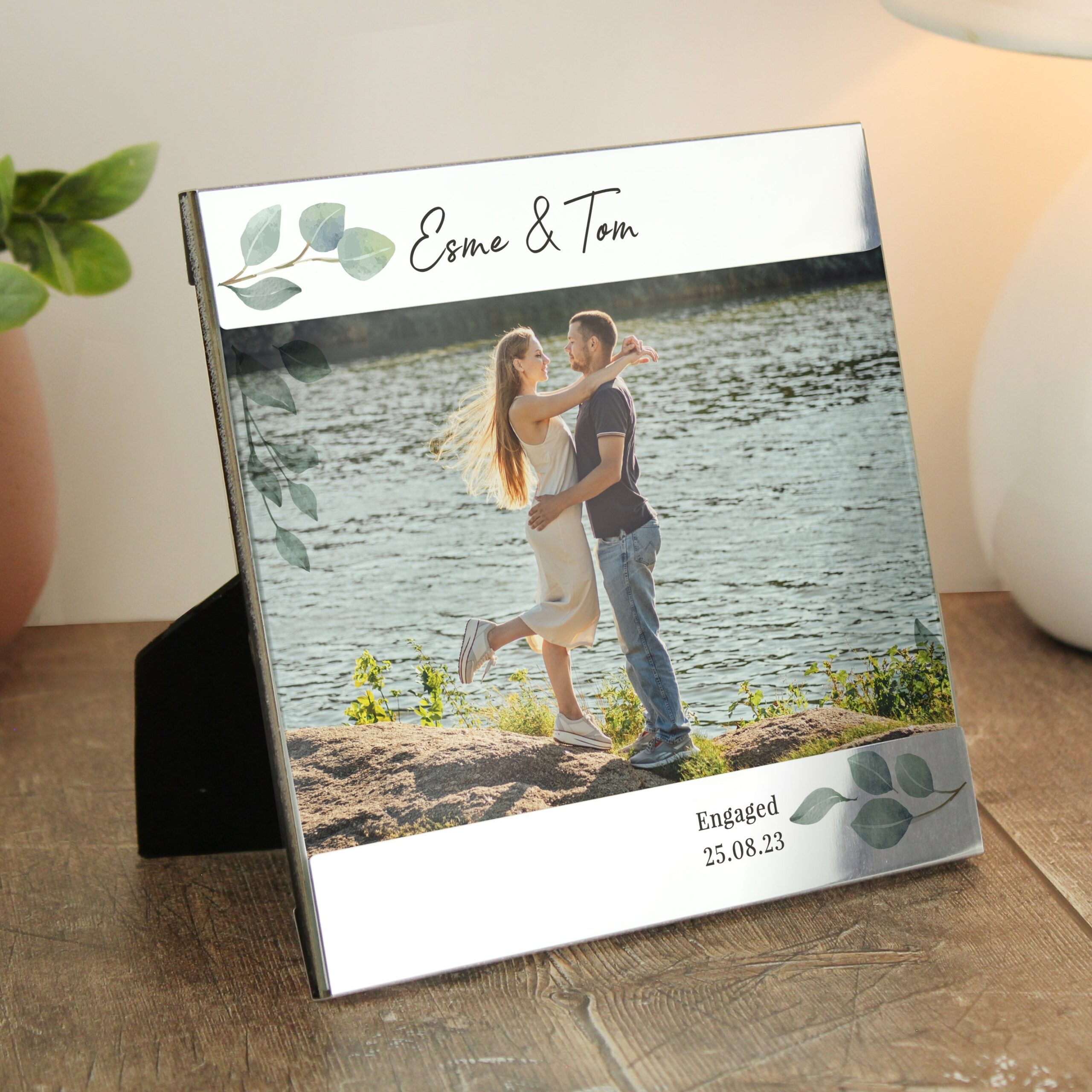 Personalised Botanical 6x4 Photo Frame: 1 - Photo Frames By Gift Moments