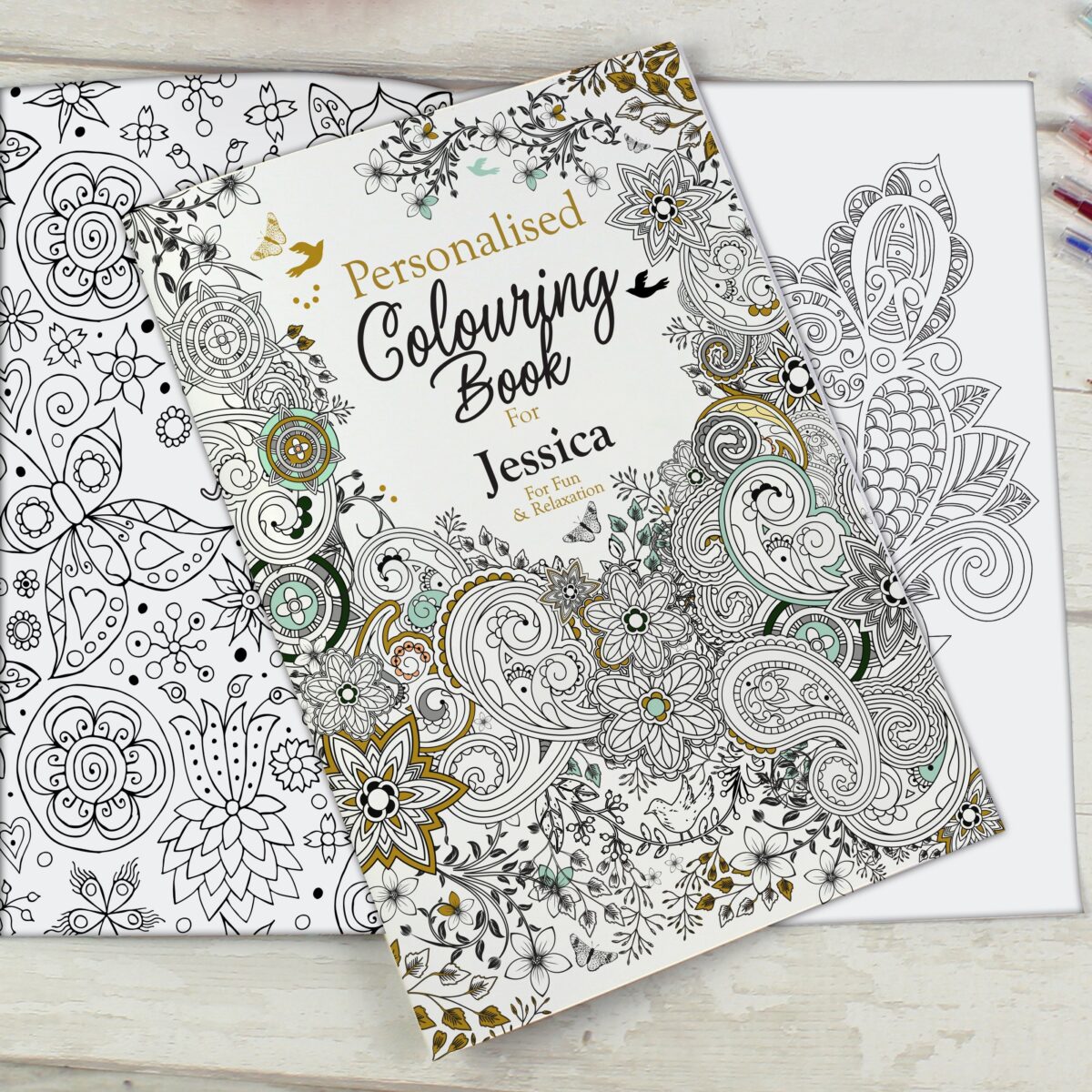 Personalised Botanical Colouring Book: 2 - Books By Gift Moments