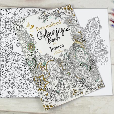 Personalised Botanical Colouring Book: 2 - Books By Gift Moments