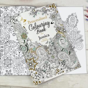 Personalised Botanical Colouring Book: 2 - Books By Gift Moments