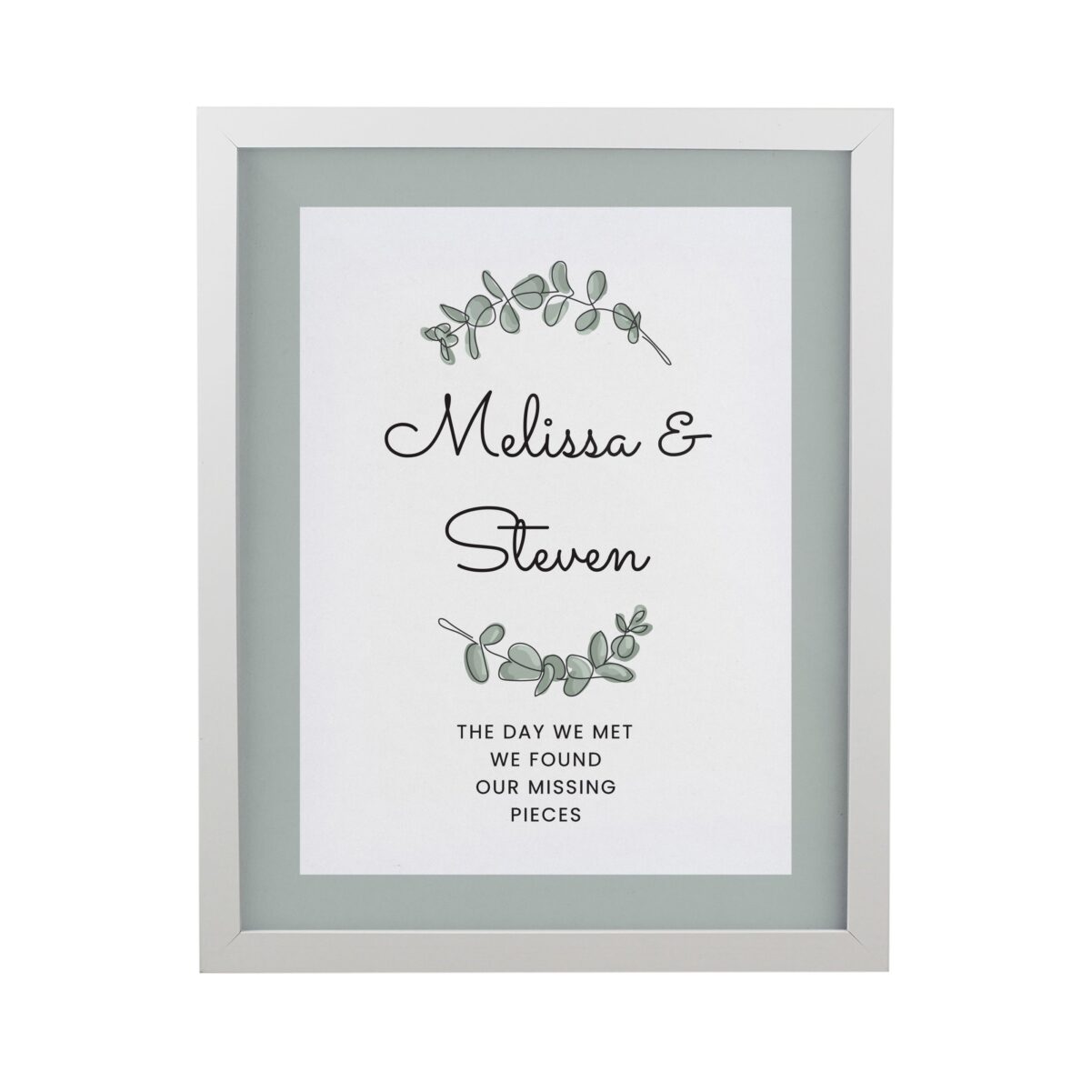 Personalised Botanical Framed Prints: 9 - Framed Prints By Gift Moments