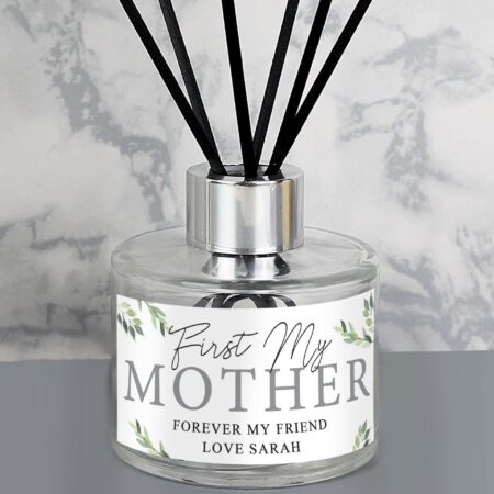 Personalised Botanical Reed Diffuser: 4 - Reed Diffusers By Gift Moments