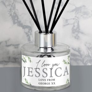 Personalised Botanical Reed Diffuser: 2 - Reed Diffusers By Gift Moments