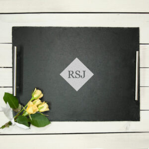 Personalised Slate Breakfast In Bed Tray: 4 - Chopping Boards By Gift Moments