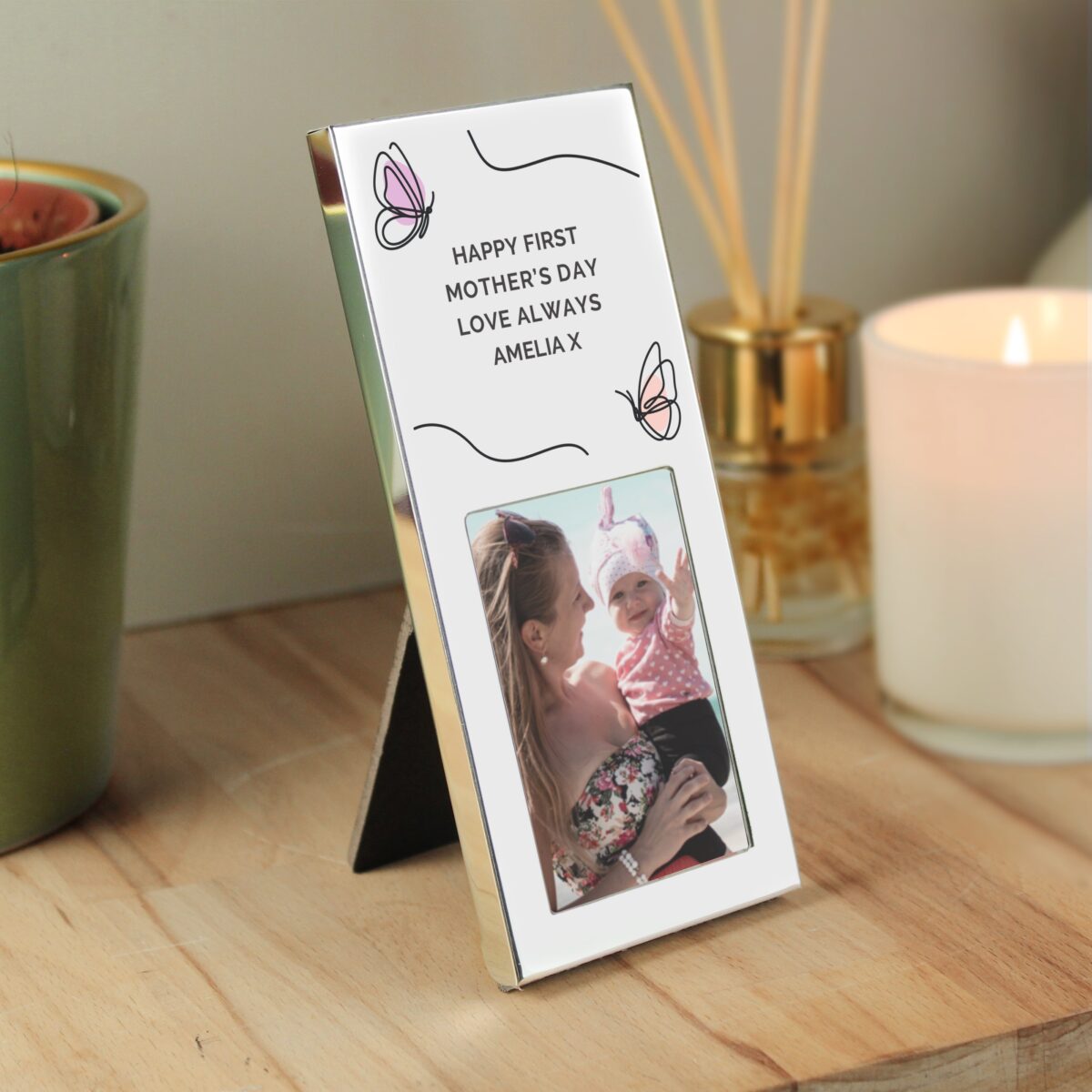 Personalised Butterfly 2x3 Photo Frame: 3 - Photo Frames By Gift Moments