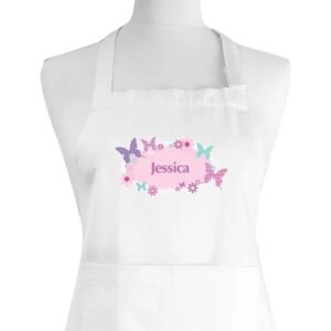 Personalised Butterfly Childrens Apron: 2 - Aprons By Gift Moments