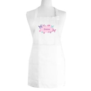 Personalised Butterfly Childrens Apron: 4 - Aprons By Gift Moments