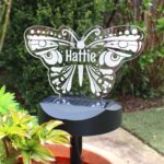 Personalised Butterfly Solar Light: 1 - Solar Lights By Gift Moments