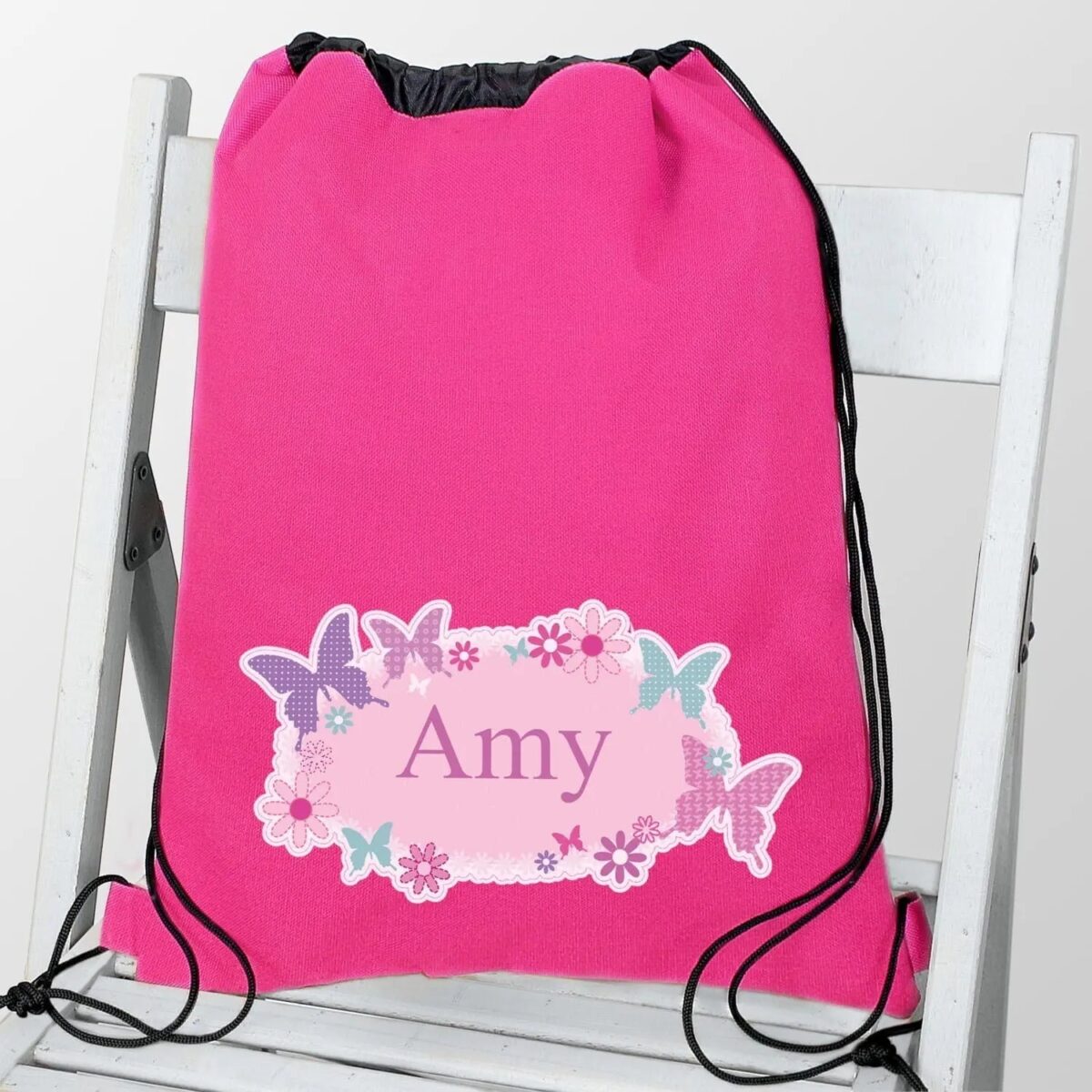 Personalised Butterfly Swim & Kit Bag: 1 - Kids Bags By Gift Moments