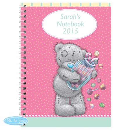Personalised Me to You Candy Girl A5 Notebook: 4 - Notebooks