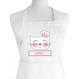 Personalised Cat Childrens Apron: 3 - Aprons By Gift Moments