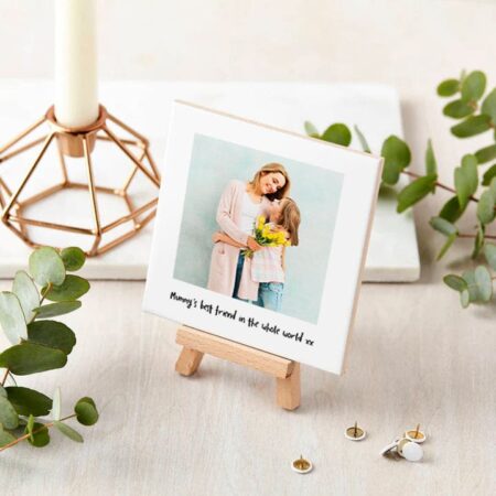 Personalised Ceramic Photo and Mini Easel: 1 - Keepsakes By Gift Moments