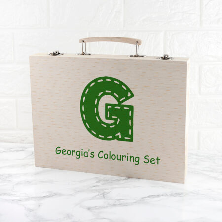 Personalised Children’s 63-Piece Colouring Sets: 7 - Pencil Cases & Sets By Gift Moments