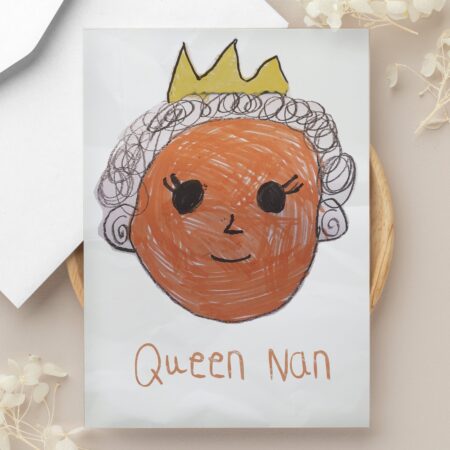 Personalised Childrens Drawing Photo Upload Card: 6 - Greeting Cards By Gift Moments