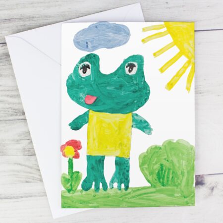Personalised Childrens Drawing Photo Upload Card: 8 - Greeting Cards By Gift Moments