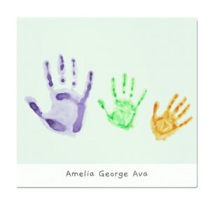 Personalised Childrens Drawing Photo Upload Glass Chopping Board/Worktop Saver: 5 - Chopping Boards By Gift Moments
