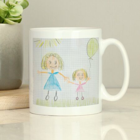 Personalised Childrens Drawing Photo Upload Mug: 8 - Mugs By Gift Moments