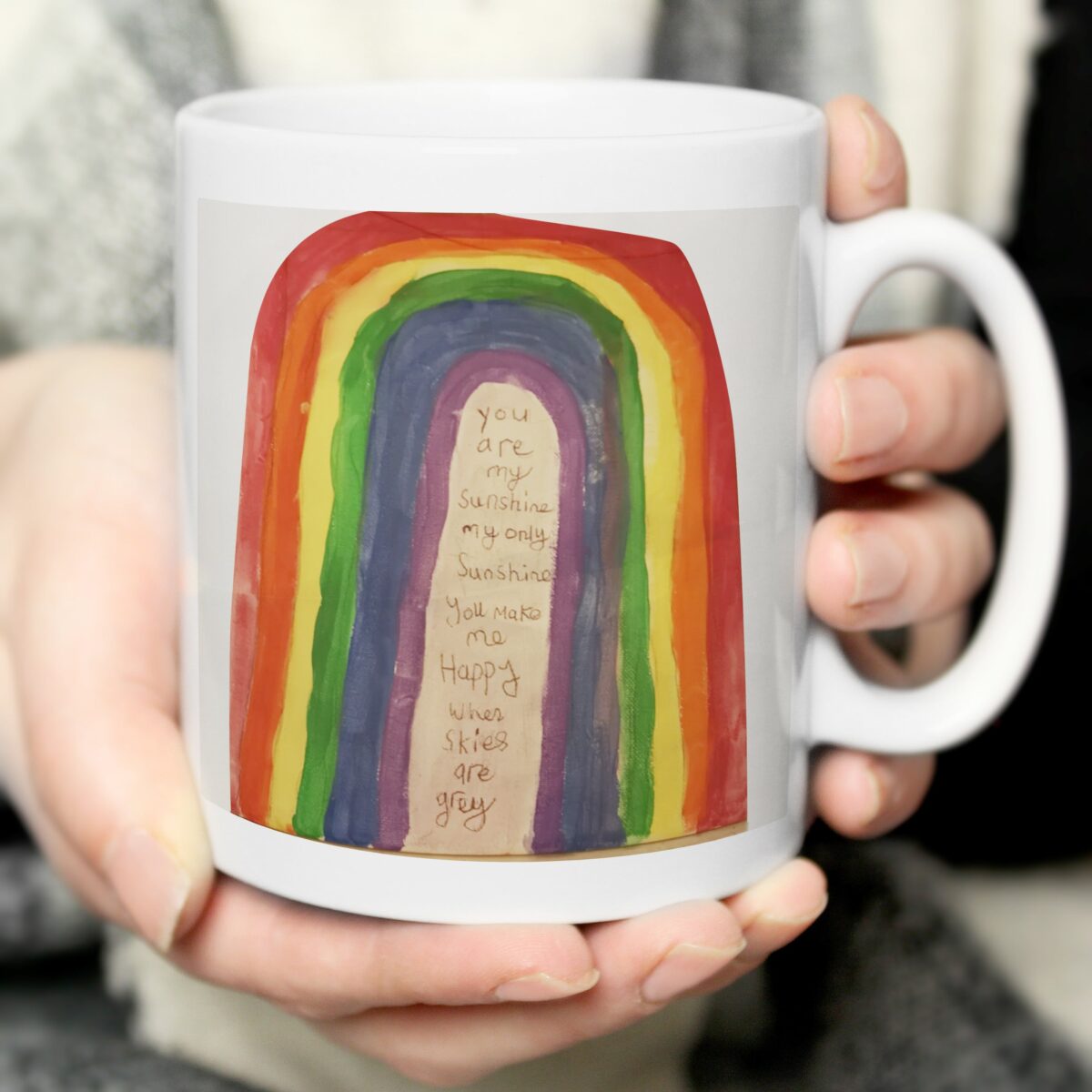 Personalised Childrens Drawing Photo Upload Mug: 4 - Mugs By Gift Moments