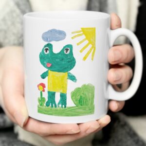 Personalised Childrens Drawing Photo Upload Mug: 9 - Mugs By Gift Moments