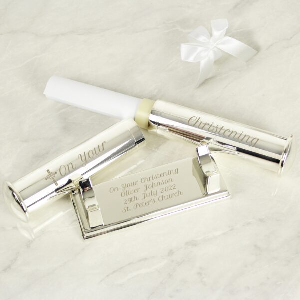 Personalised On Your Christening Certificate Holder: 1 - Certificate Holders By Gift Moments