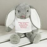 Personalised Christmas Bunny Rabbit - Red: 1 - Teddy Bears & Soft Toys By Gift Moments