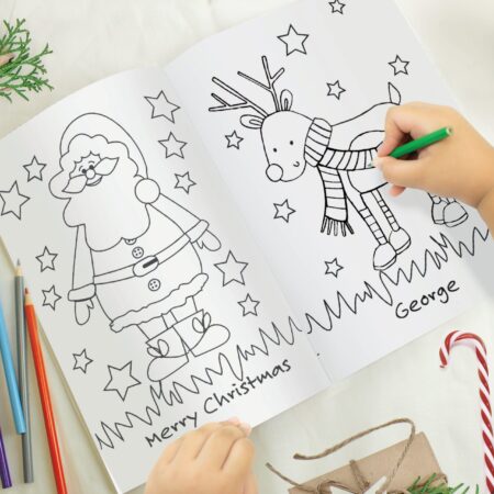Personalised Its Christmas Elf Colouring Book: 2 - Books By Gift Moments