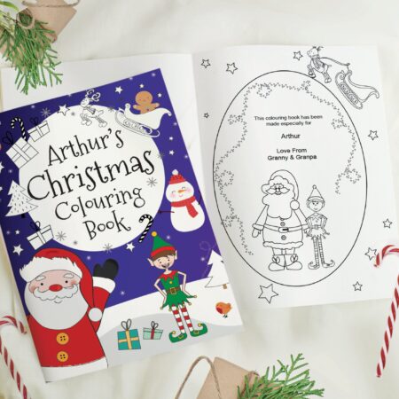 Personalised Its Christmas Elf Colouring Book: 3 - Books By Gift Moments