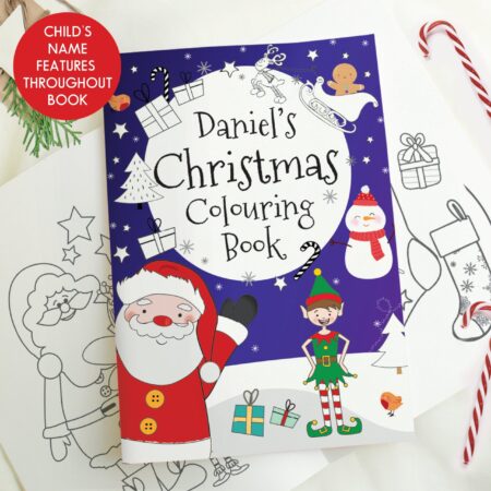 Personalised Its Christmas Elf Colouring Book: 5 - Books By Gift Moments