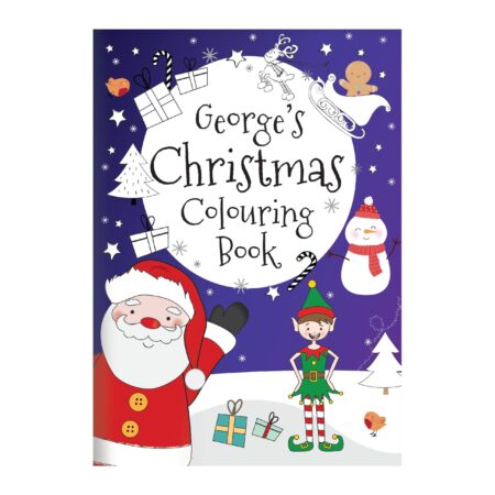 Personalised Its Christmas Elf Colouring Book: 7 - Books By Gift Moments