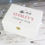 Personalised Christmas Eve White Wooden Box: 1 - Keepsake Boxes By Gift Moments