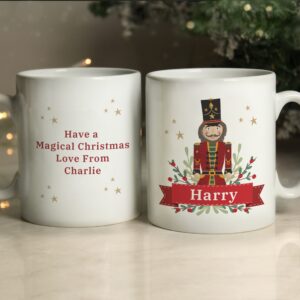 Personalised Christmas Nutcracker Mug: 2 - Mugs By Gift Moments