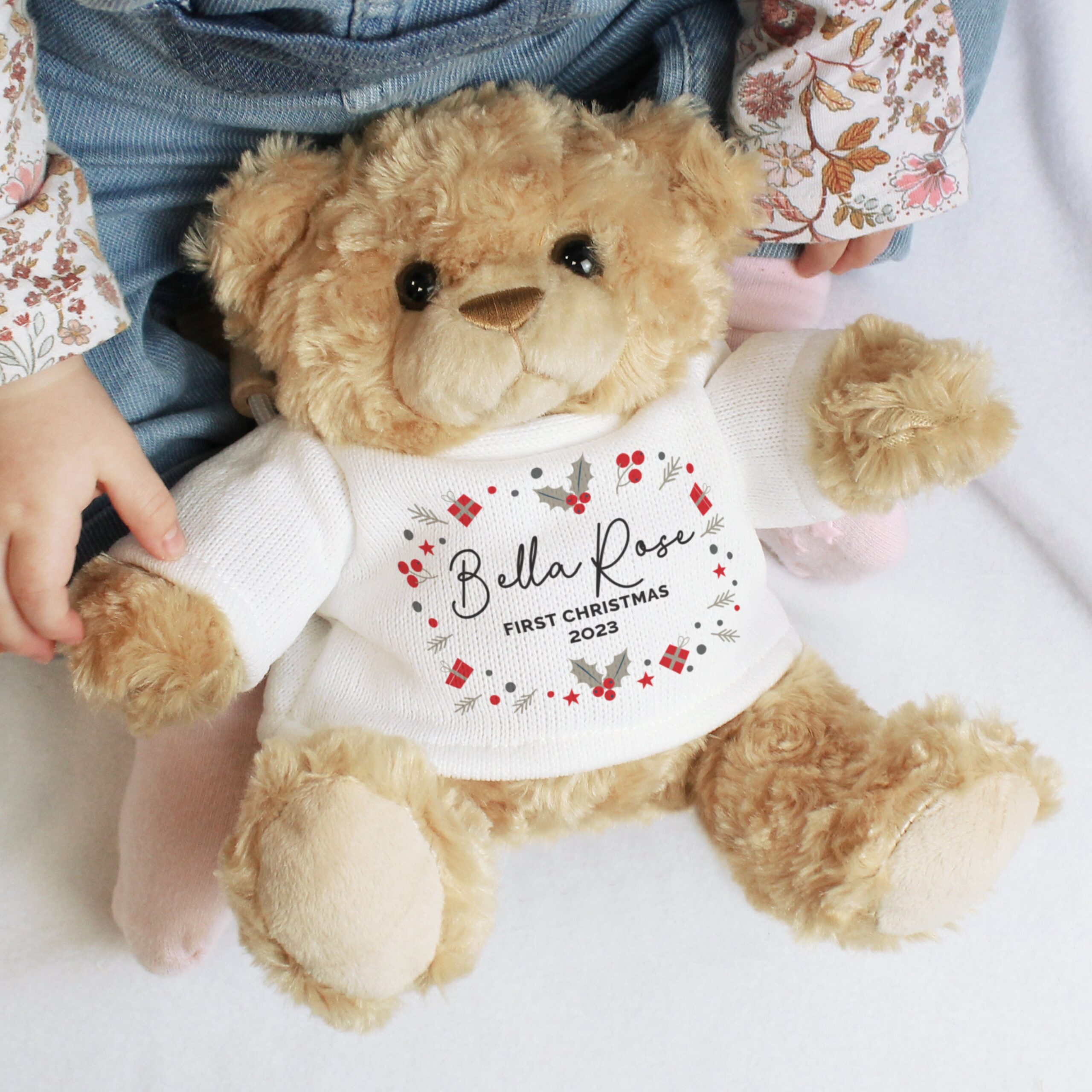 Personalised Christmas Teddy Bear: 1 - Teddy Bears & Soft Toys By Gift Moments