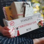 Personalised Christmas White Wooden Crate: 1 - Storage By Gift Moments