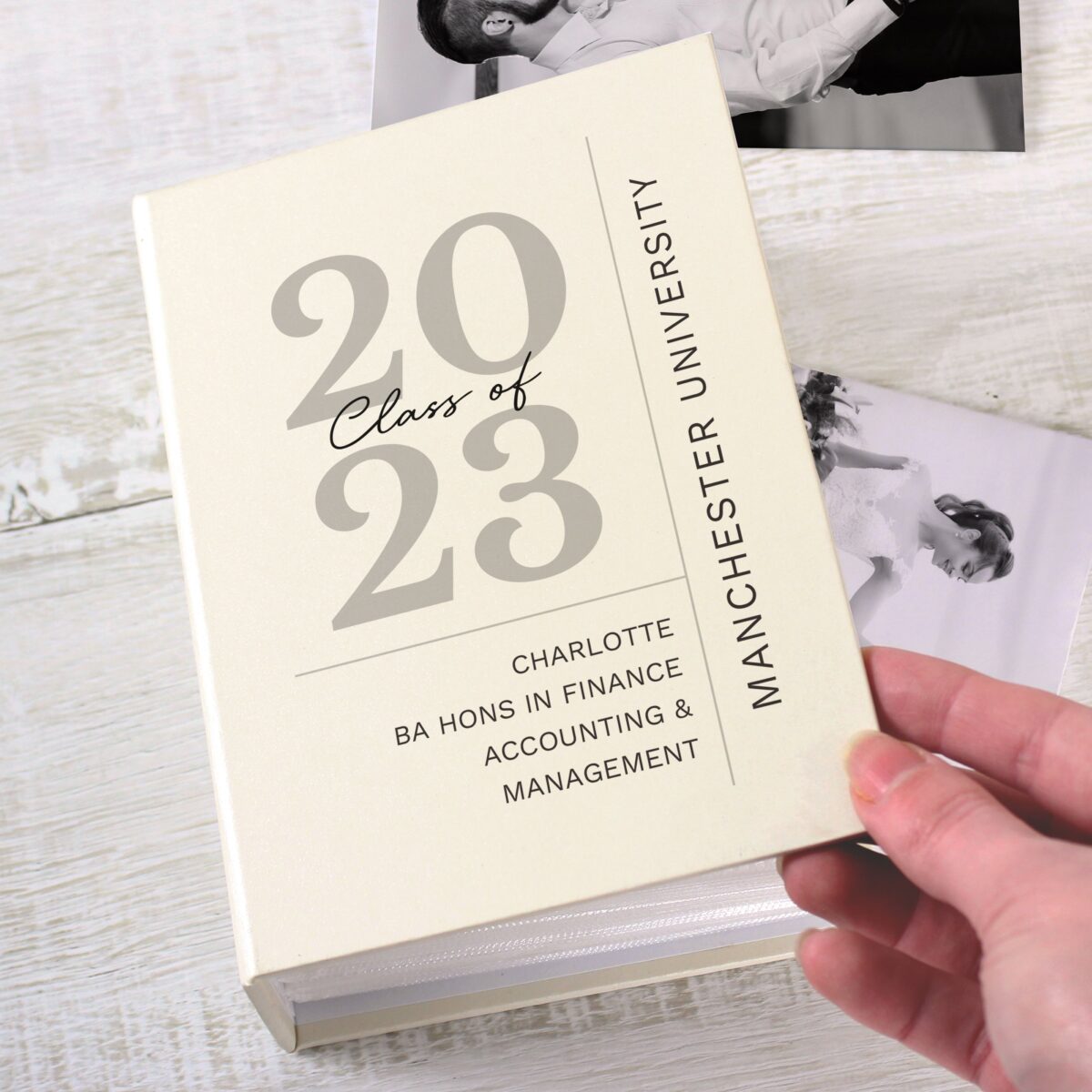 Personalised Class of Graduation 6x4 Photo Album with Sleeves: 3 - Photo Albums By Gift Moments