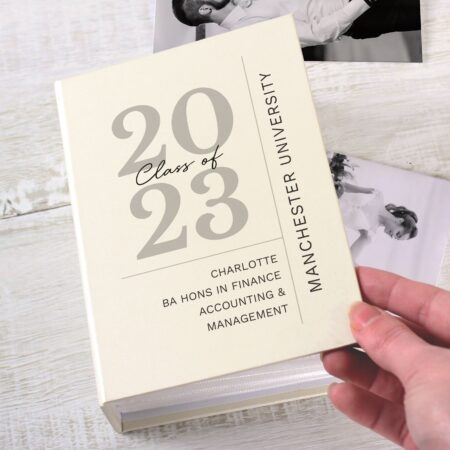 Personalised Class of Graduation 6x4 Photo Album with Sleeves: 3 - Photo Albums By Gift Moments