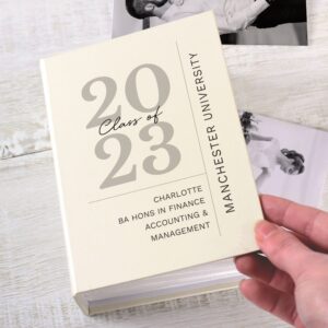 Personalised Class of Graduation 6x4 Photo Album with Sleeves: 3 - Photo Albums By Gift Moments