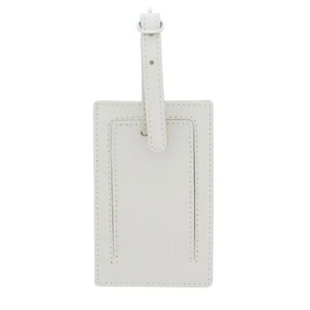 Personalised Classic Initials Cream Luggage Tag: 5 - Luggage Tags By Gift Moments