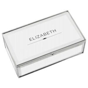 Personalised Classic Mirrored Jewellery Box: 6 - Jewellery Boxes By Gift Moments