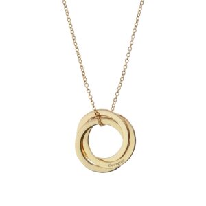 Personalised Classic Russian Ring Necklaces: 7 - Necklaces By Gift Moments