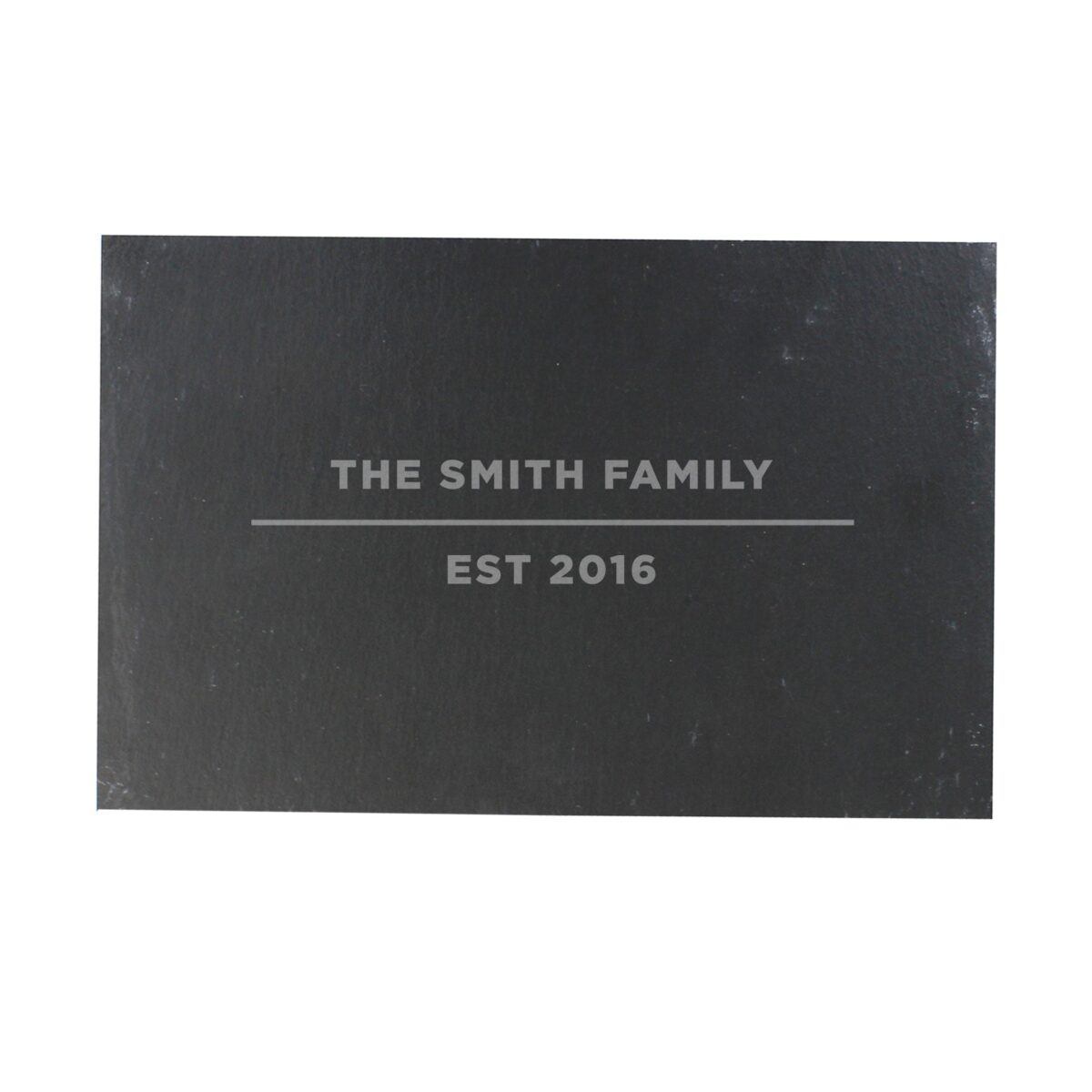 Personalised Classic Slate Rectangle Placemat: 2 - Placemats By Gift Moments