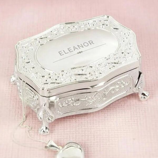 Personalised Classic Small Antique Trinket Box: 1 - Trinket Boxes By Gift Moments