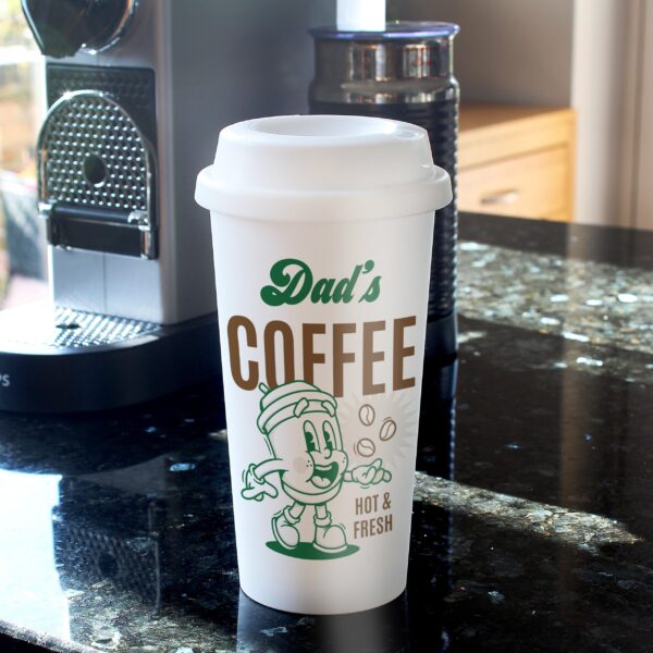 Personalised Coffee Travel Mug: 2 - Travel Mugs By Gift Moments