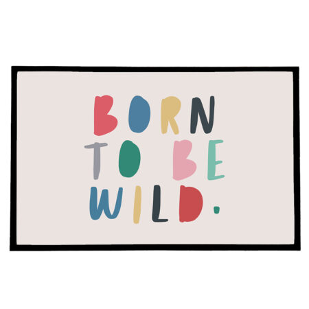 Personalised Colourful Message Doormat: 2 - Doormats By Gift Moments