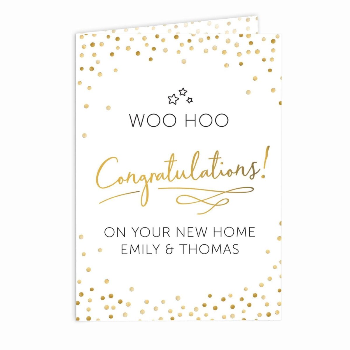 Personalised Congratulations Card: 3 - Greeting Cards By Gift Moments