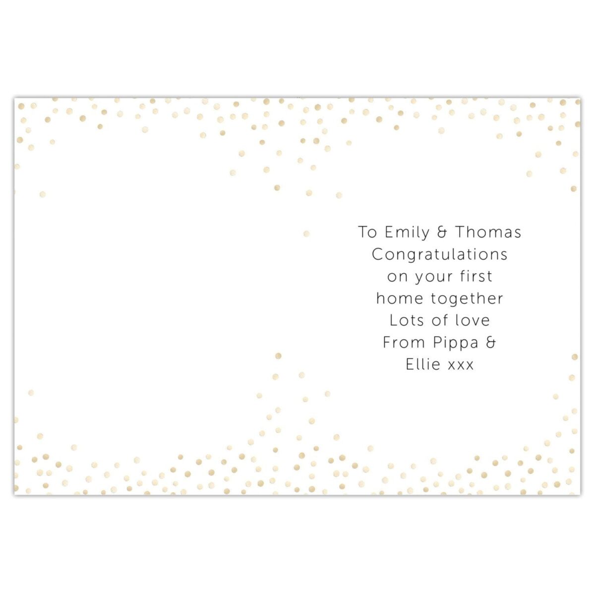 Personalised Congratulations Card: 4 - Greeting Cards By Gift Moments