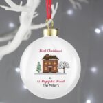 Personalised Cosy Christmas Bauble: 1 - Christmas Baubles By Gift Moments
