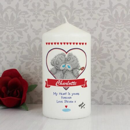 Personalised Me to You Couple Pillar Candle: 1 - Candles